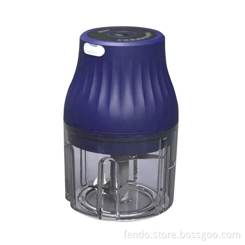 Portable 45W 3.7V Efficient Electric Garlic Chopper - Mini Food Mixer